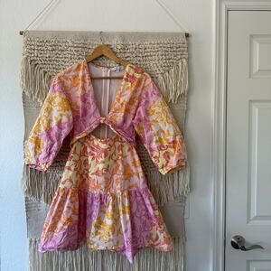 Derek Lam Collective Cutout Mini Dress